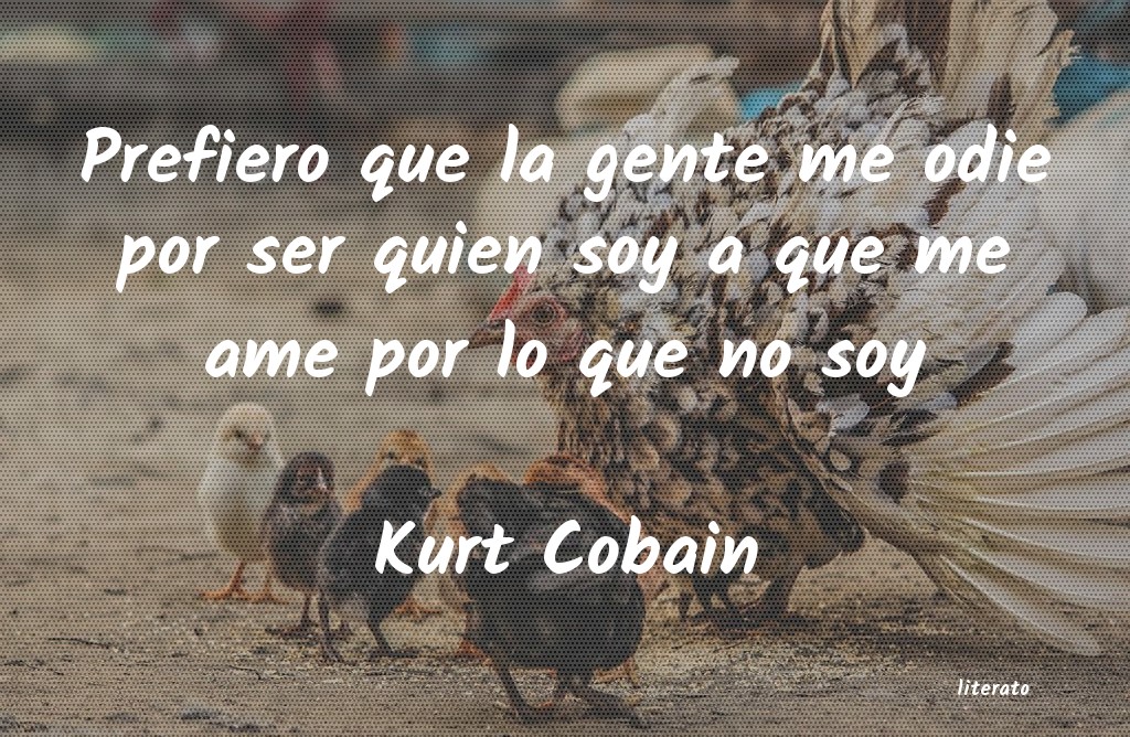 frases de Kurt Cobain