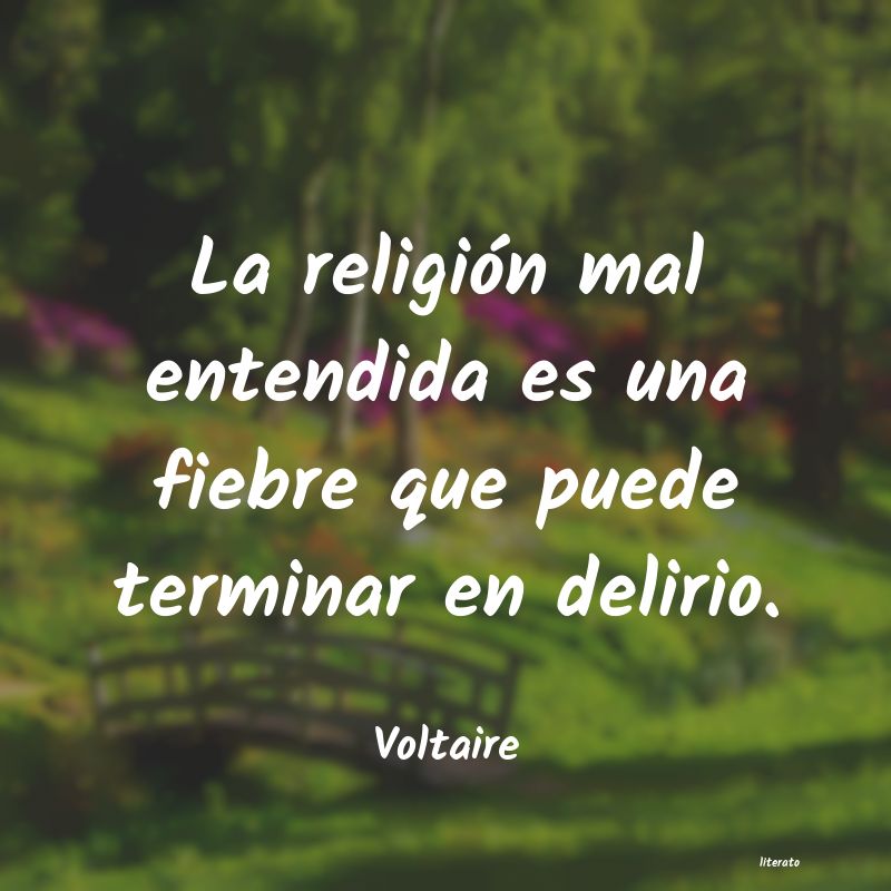 frases de Voltaire