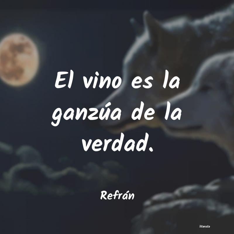 Frases de Refrán