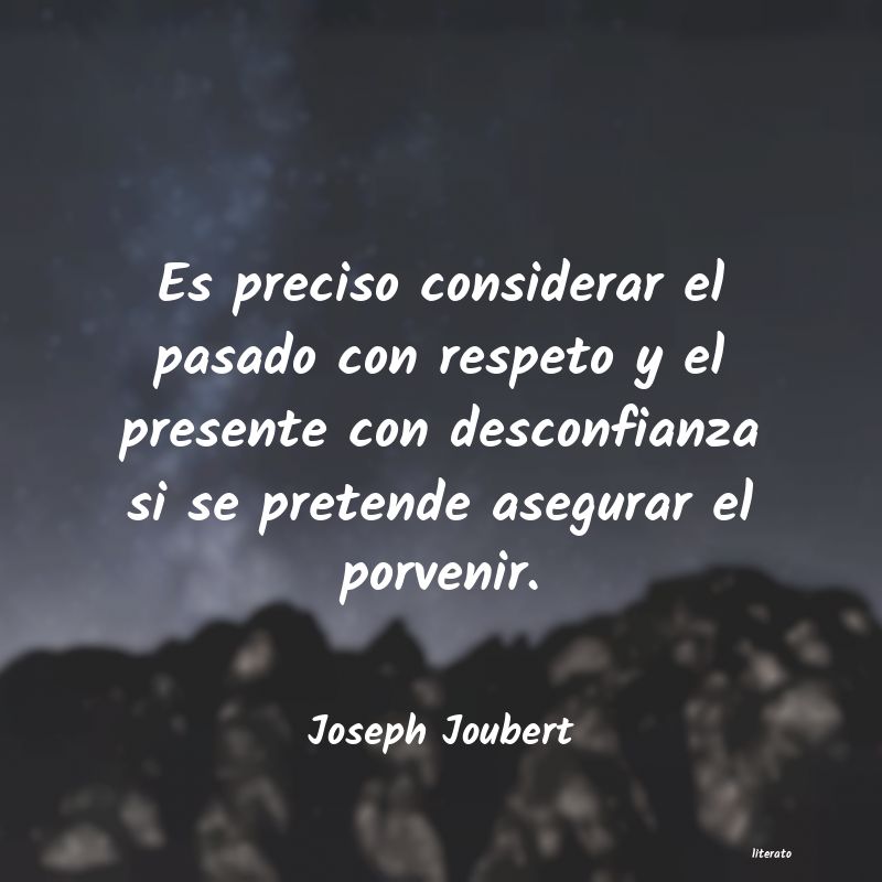 Frases de Joseph Joubert