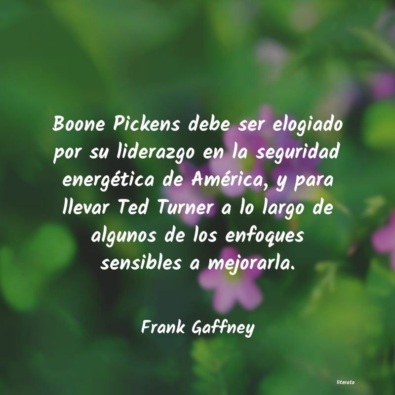 Frases de Frank Gaffney
