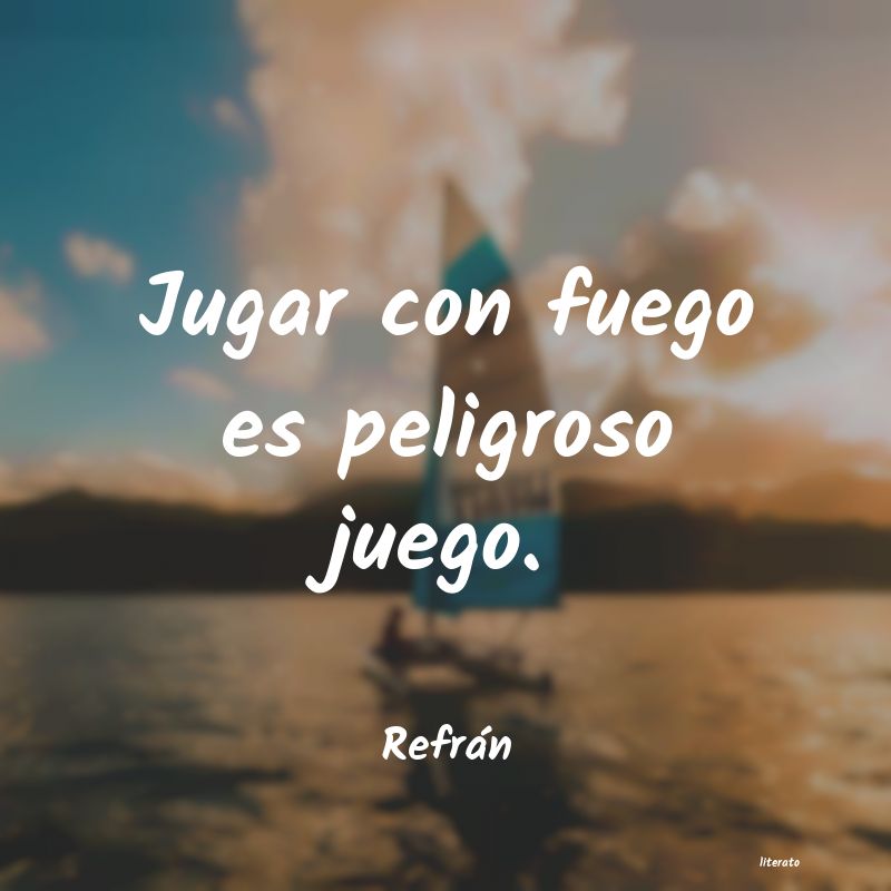 Frases de Refrán