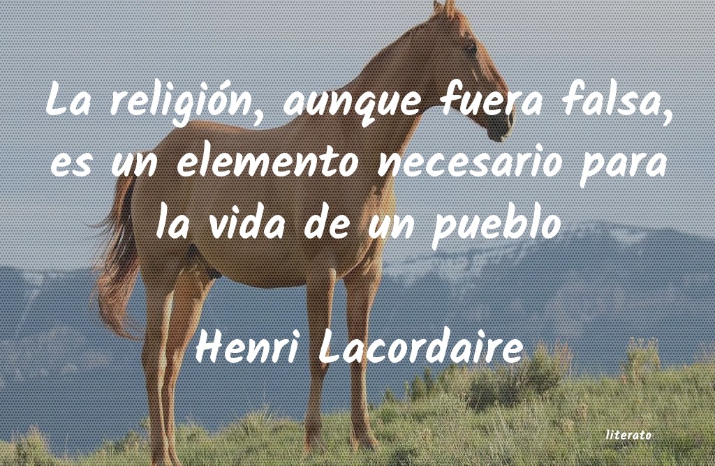 Frases de Henri Lacordaire