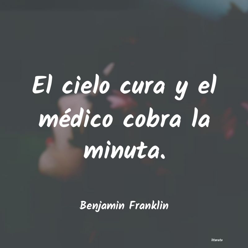 Frases de Benjamin Franklin