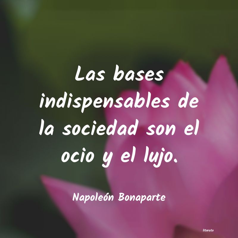 Frases de Napoleón Bonaparte