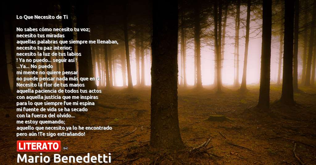 frases de amor de mario benedetti