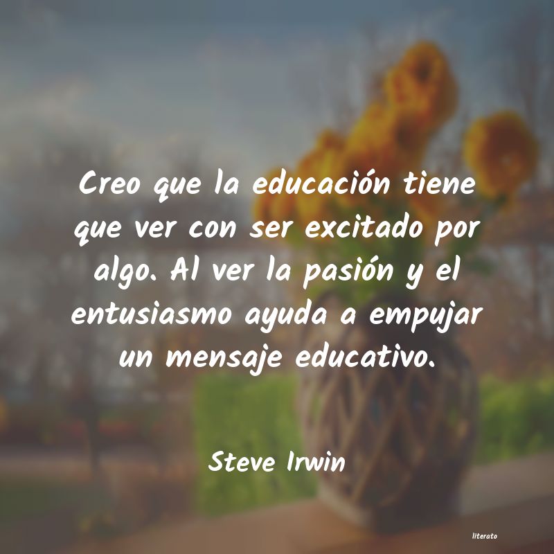 Frases de Steve Irwin