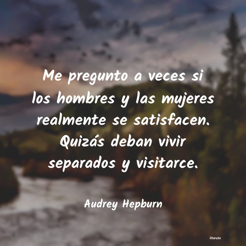 Frases de Audrey Hepburn