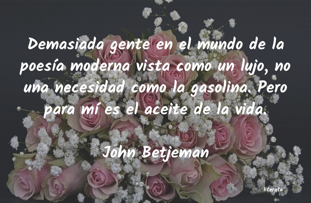 frases de John Betjeman