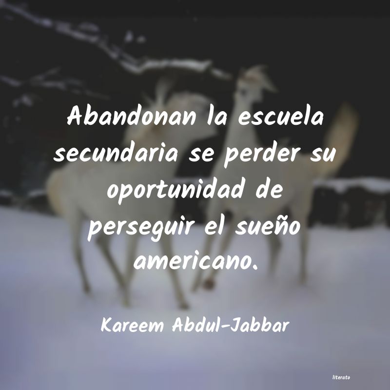 Frases de Kareem Abdul-Jabbar