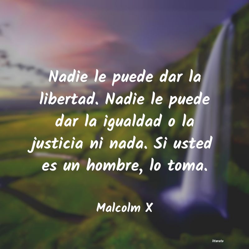 frases de Malcolm X