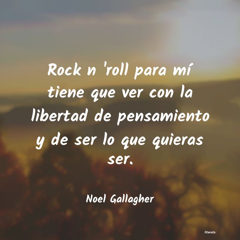 Frases de Noel Gallagher