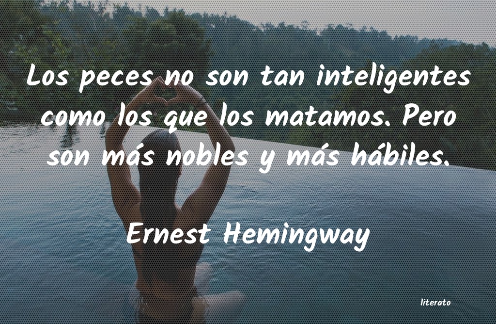 frases de Ernest Hemingway