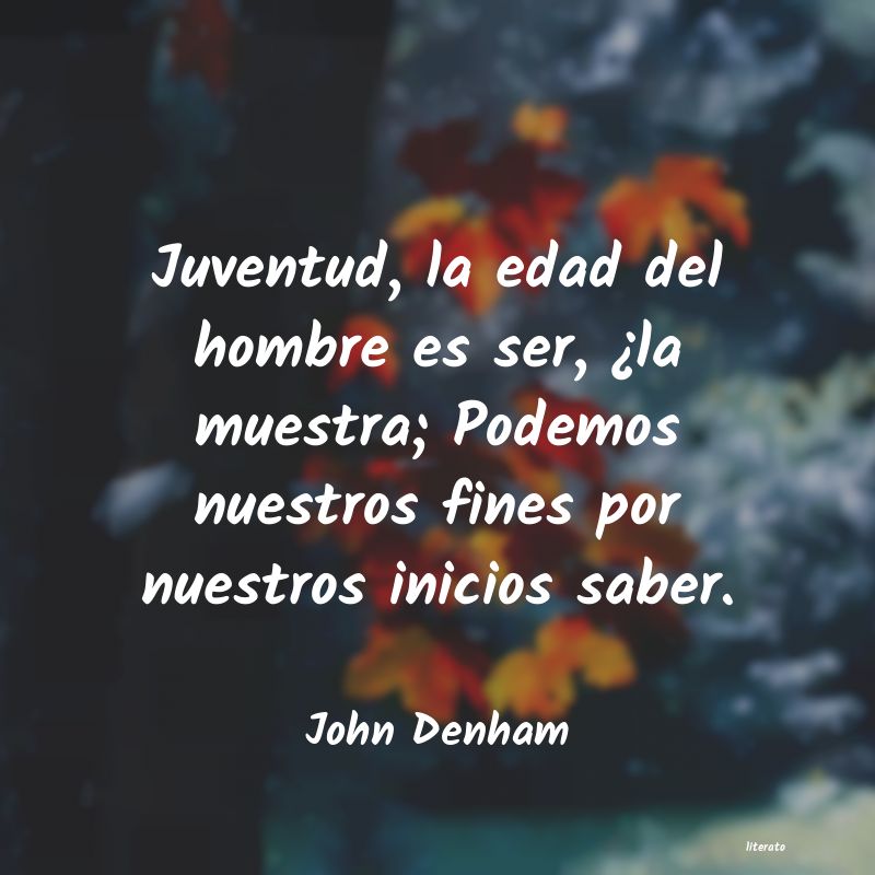 Frases de John Denham
