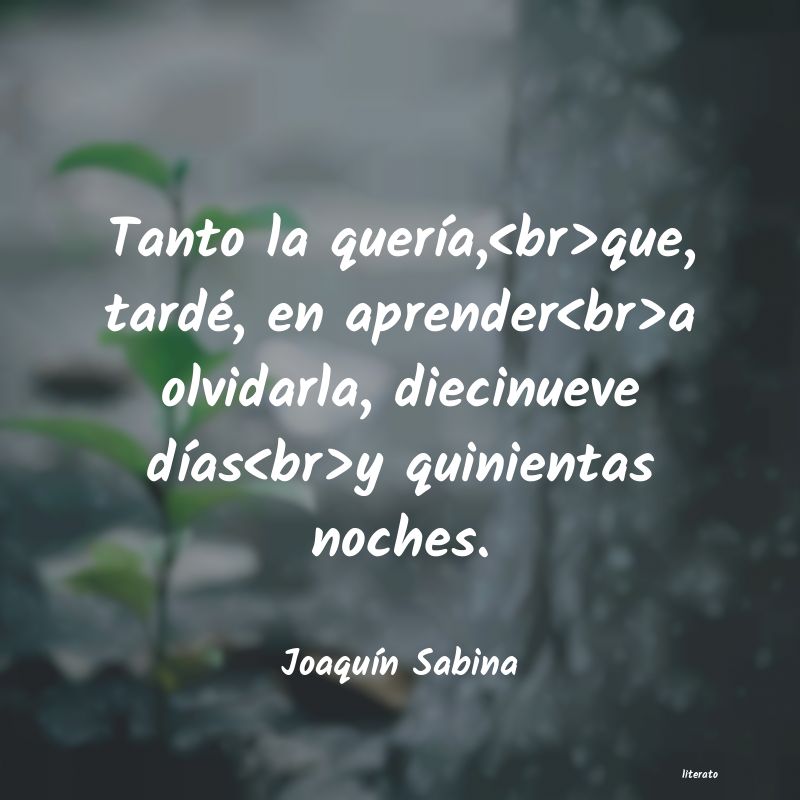 Frases de Joaquín Sabina