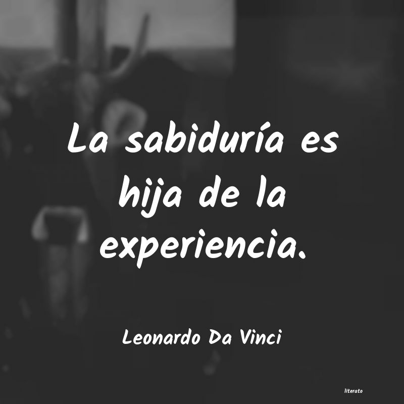 frases de Leonardo Da Vinci