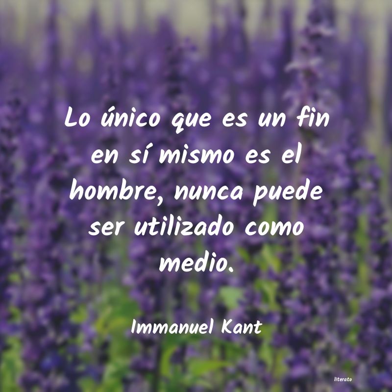 Frases de Immanuel Kant