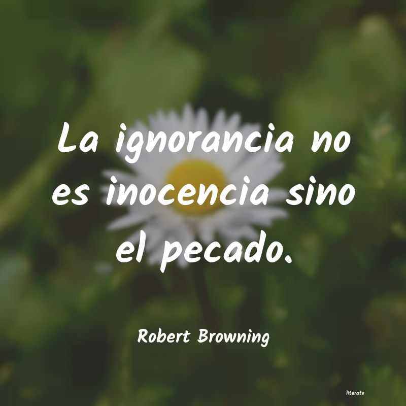 Frases de Robert Browning