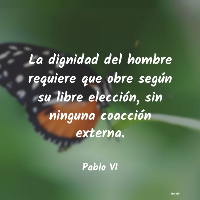 frases de Pablo VI