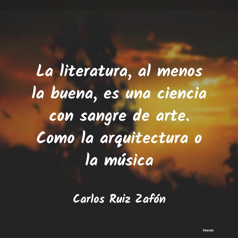 Frases de Carlos Ruiz Zafón