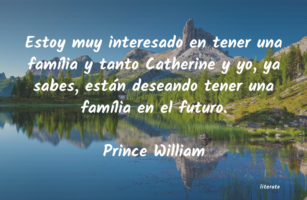 frases de Prince William