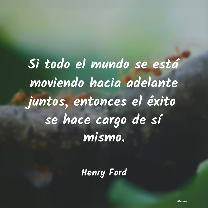 frases de Henry Ford