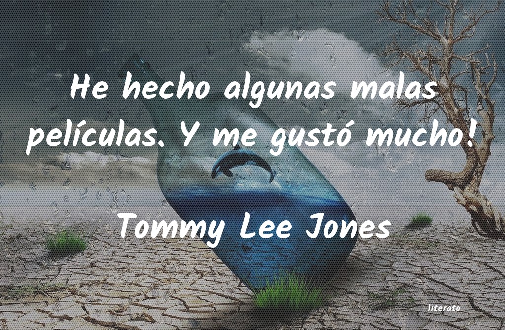 Frases de Tommy Lee Jones