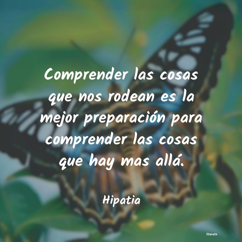 Frases de Hipatia