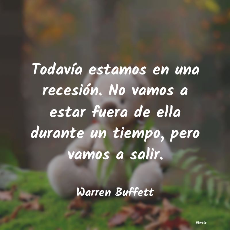 Frases de Warren Buffett