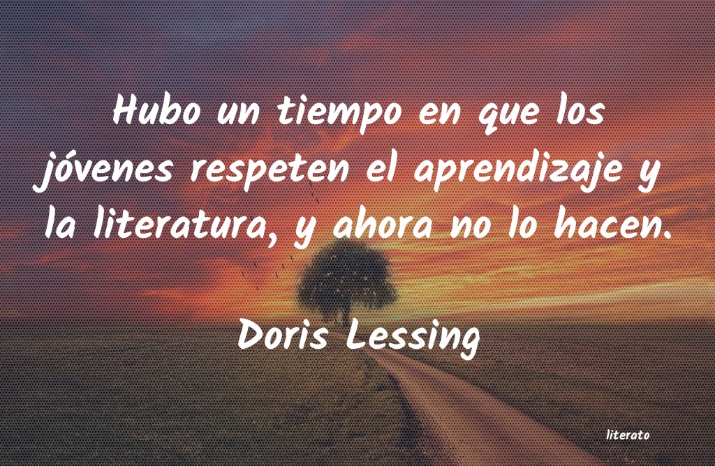 frases de Doris Lessing