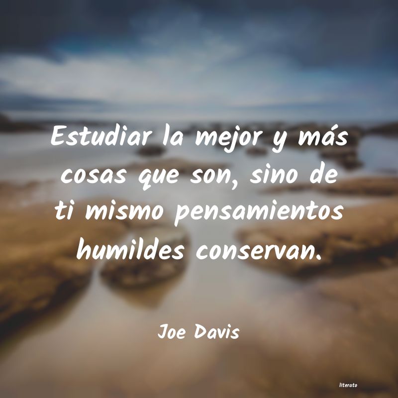 Frases de Joe Davis