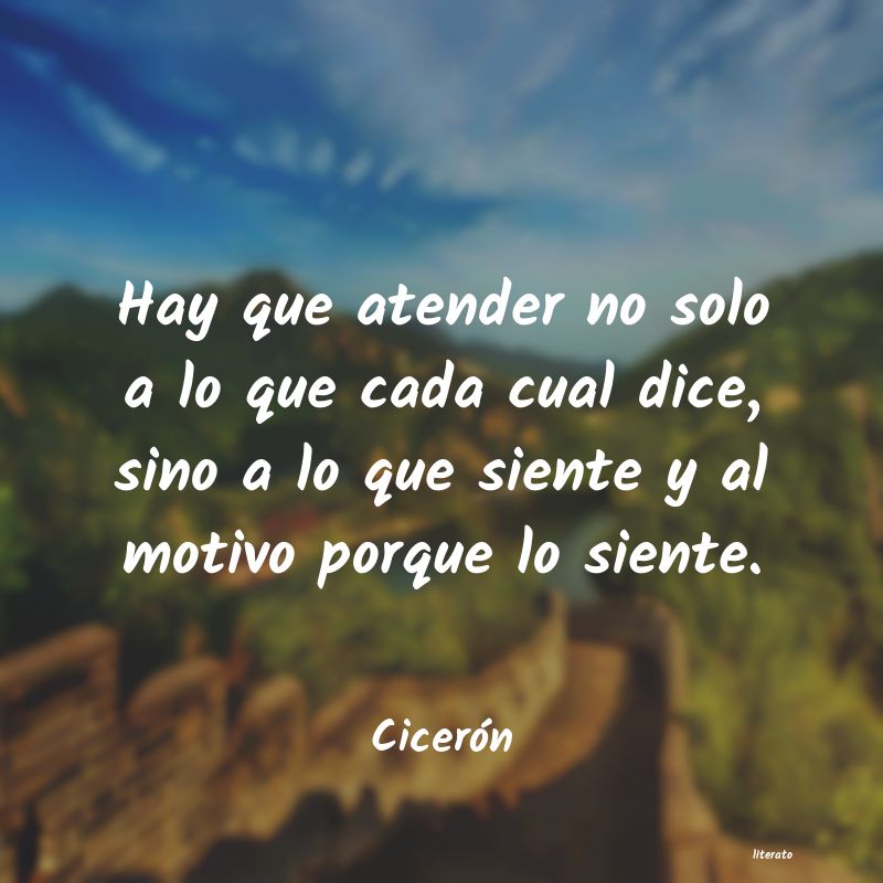frases de Cicerón