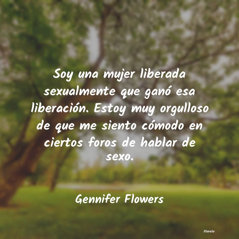 Frases de Gennifer Flowers
