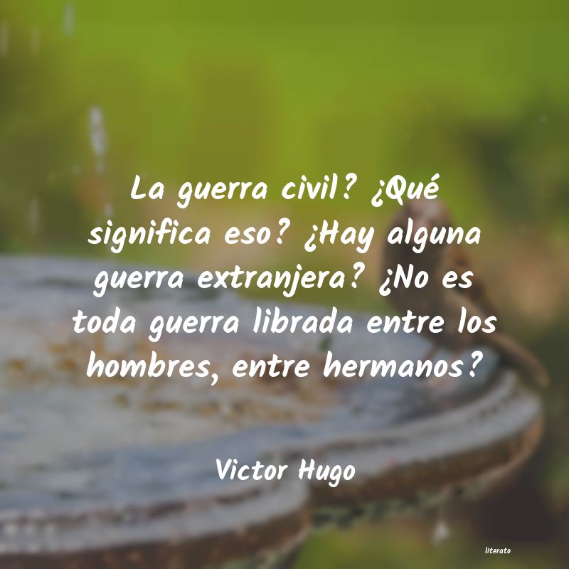 frases de Victor Hugo