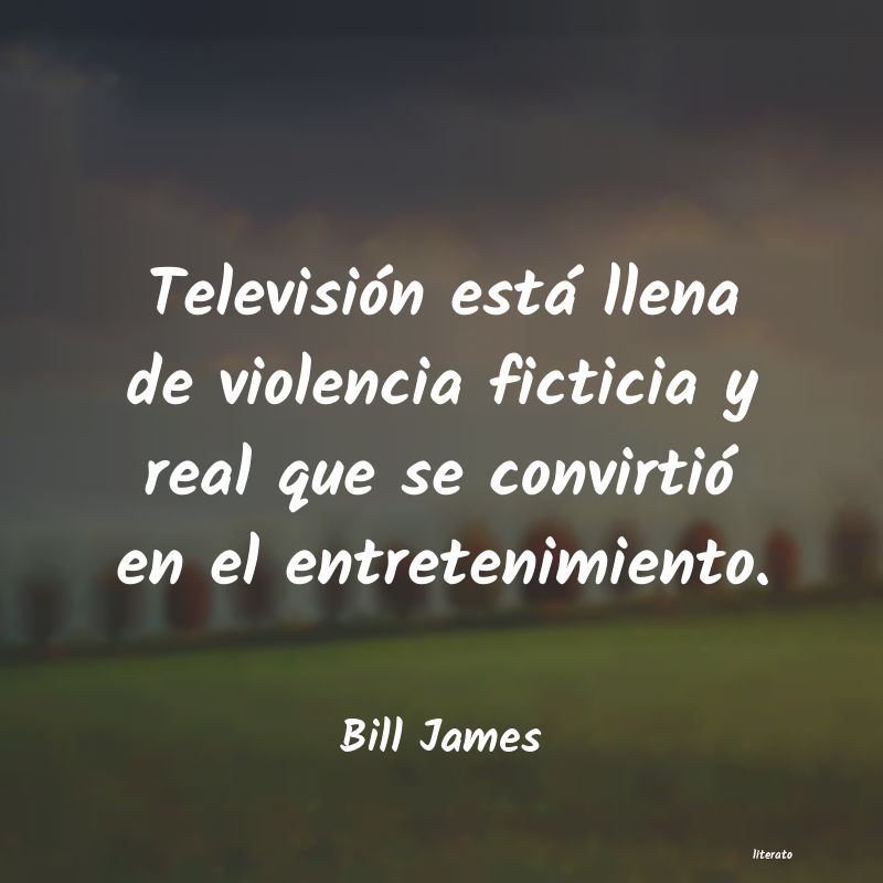 Frases de Bill James