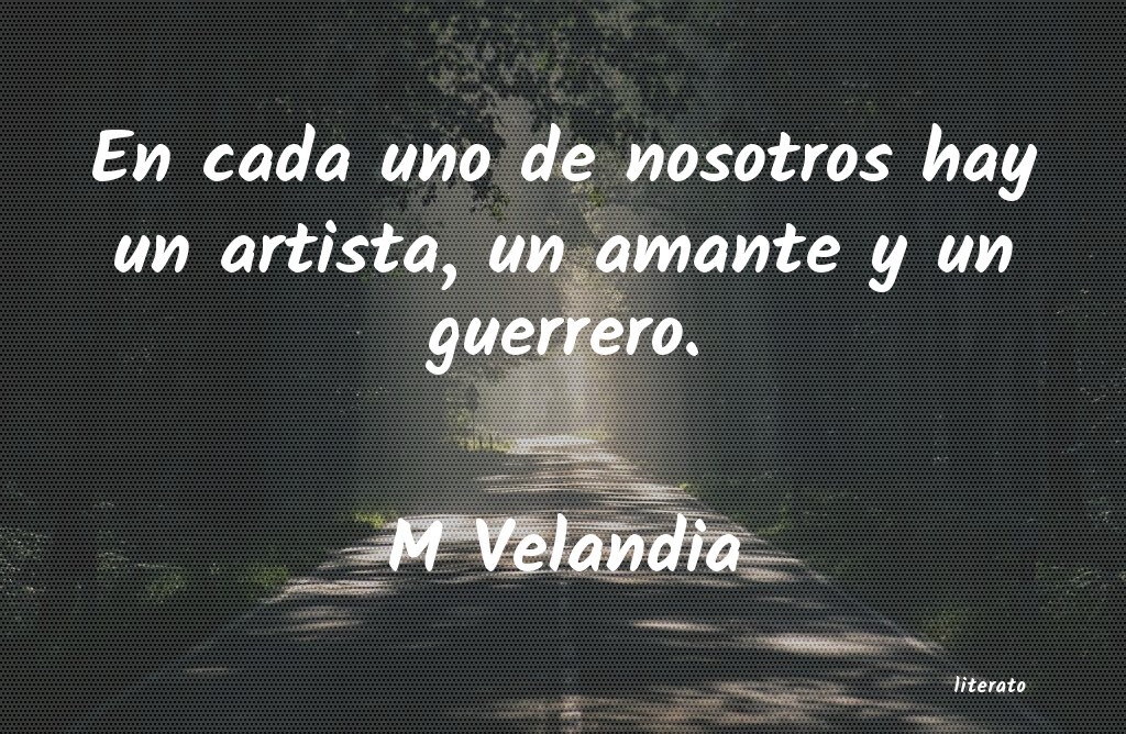 Frases de M Velandia