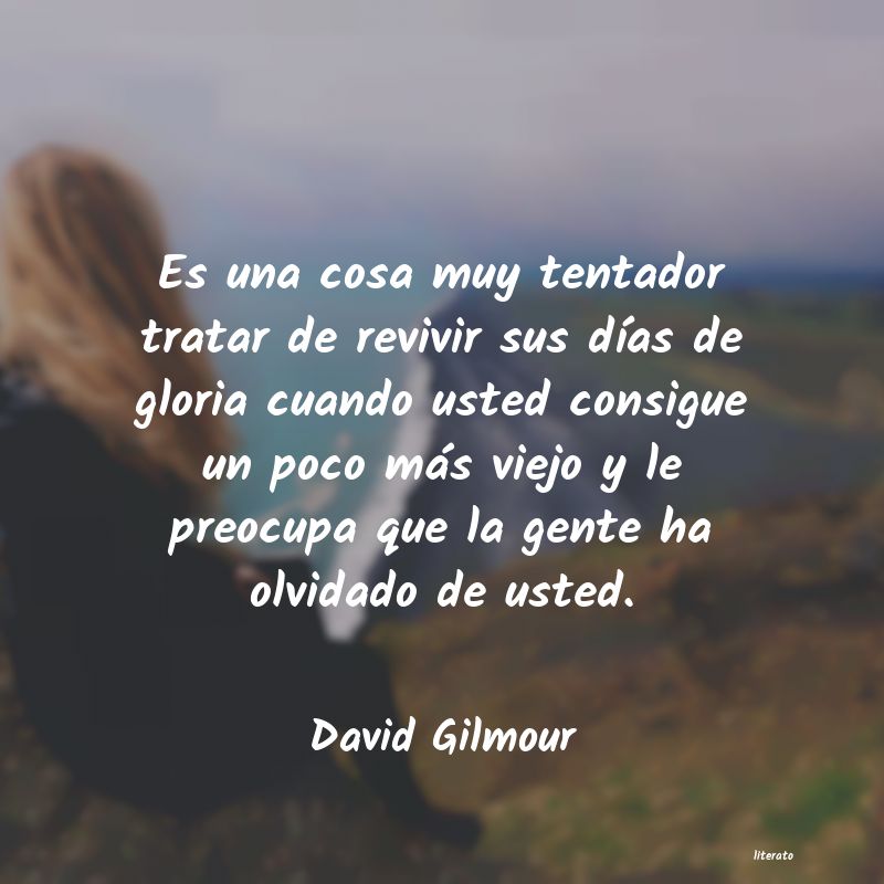 Frases de David Gilmour