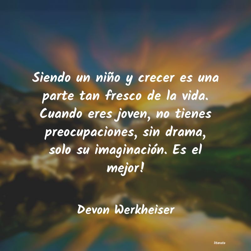 frases de Devon Werkheiser
