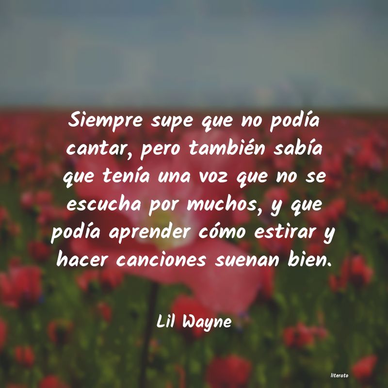 Frases de Lil Wayne