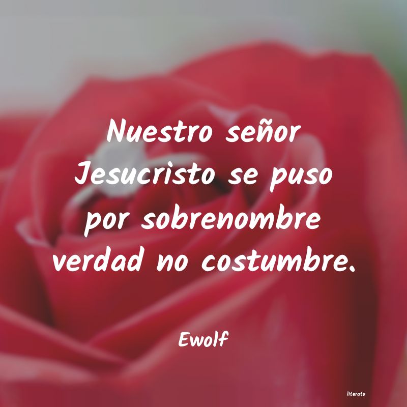 frases de Ewolf
