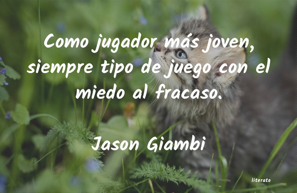 Frases de Jason Giambi