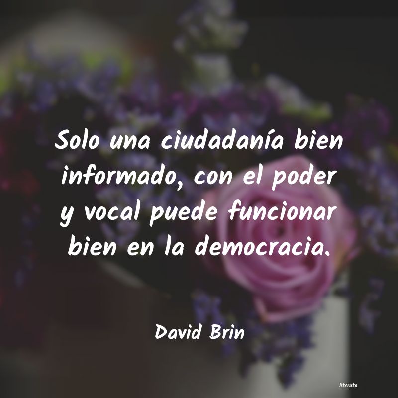 Frases de David Brin