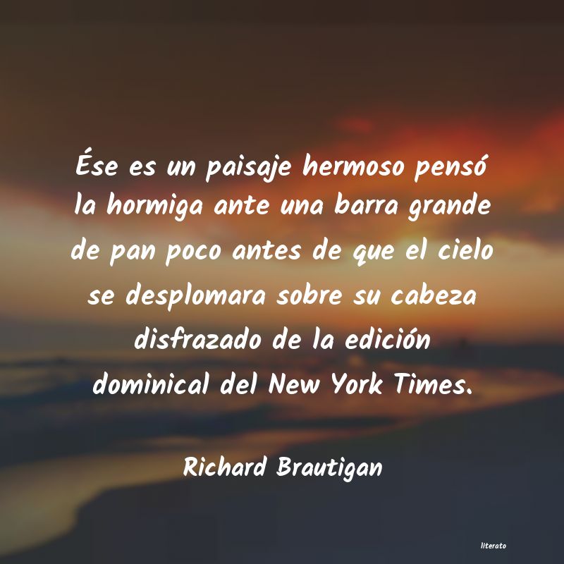 Frases de Richard Brautigan