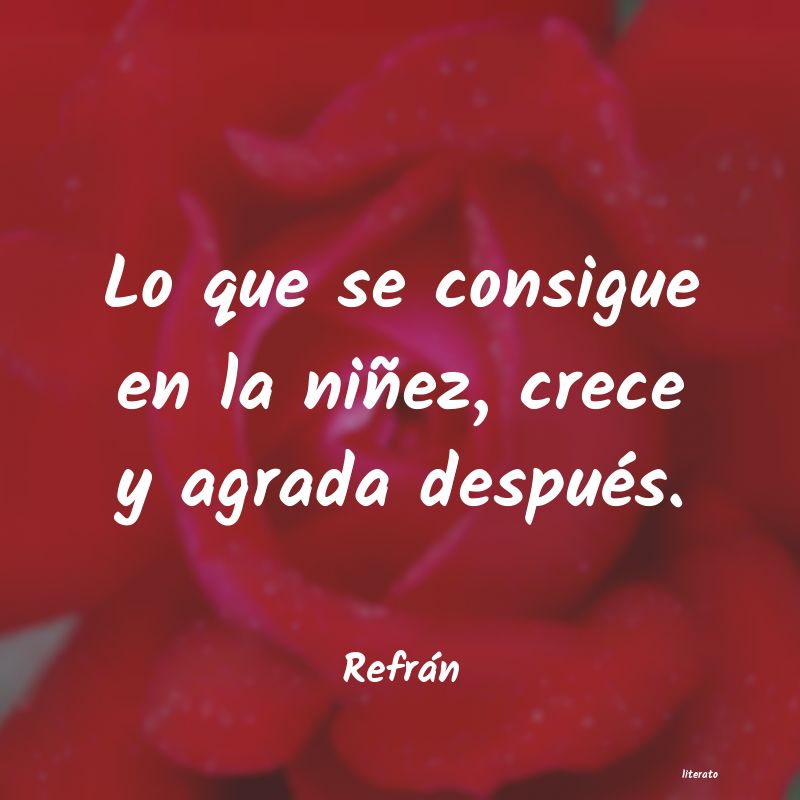 frases de Refrán