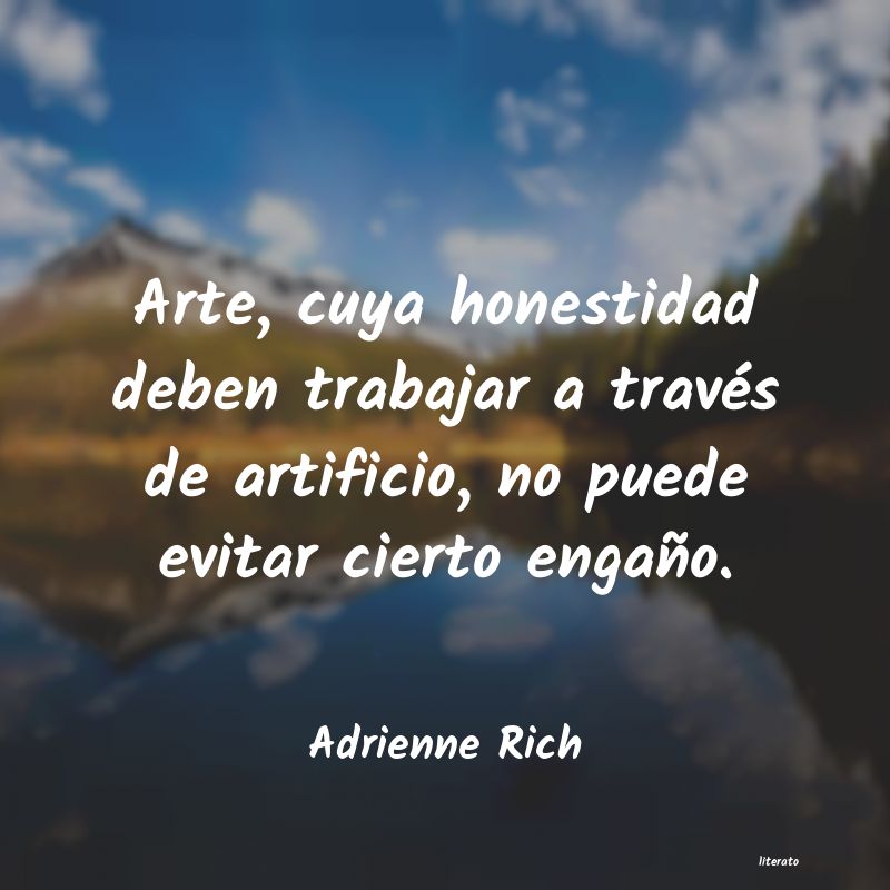 Frases de Adrienne Rich