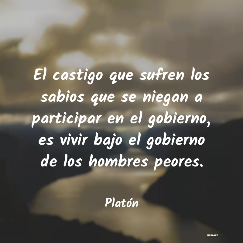 Frases de Platón