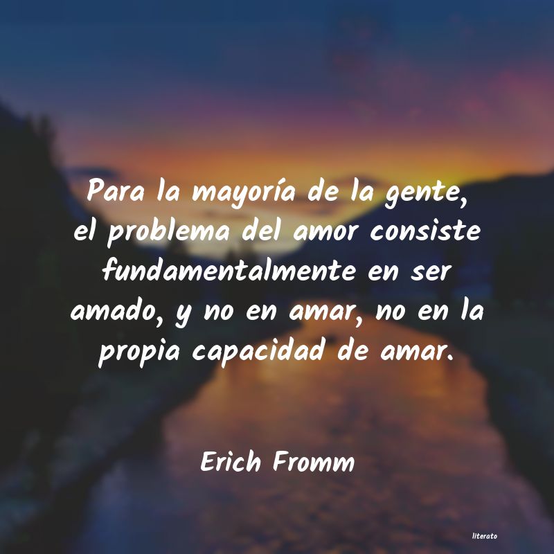 frases de Erich Fromm