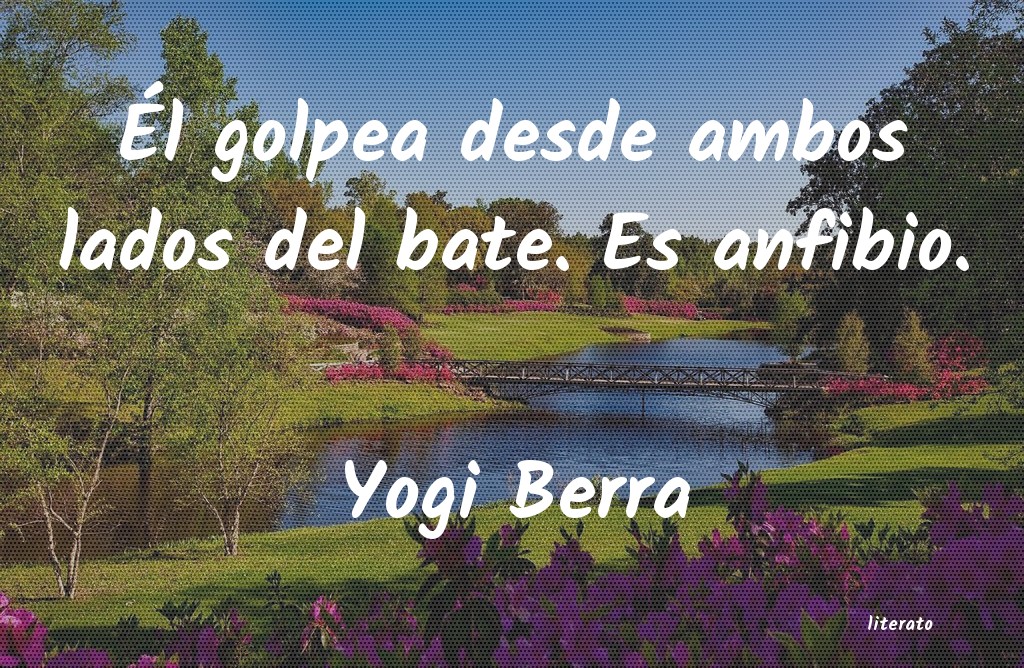 frases de Yogi Berra