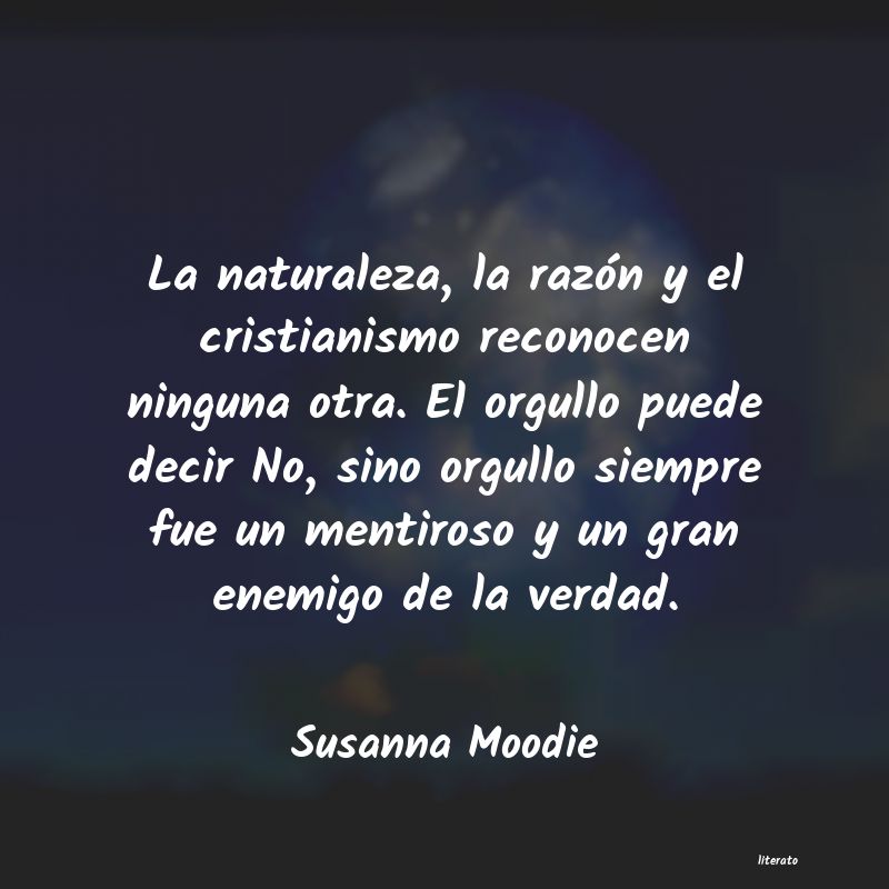 Frases de Susanna Moodie