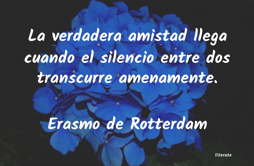 Frases de Erasmo de Rotterdam